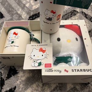 Starbucks Hello Kitty 2025 Cellection Set of 4